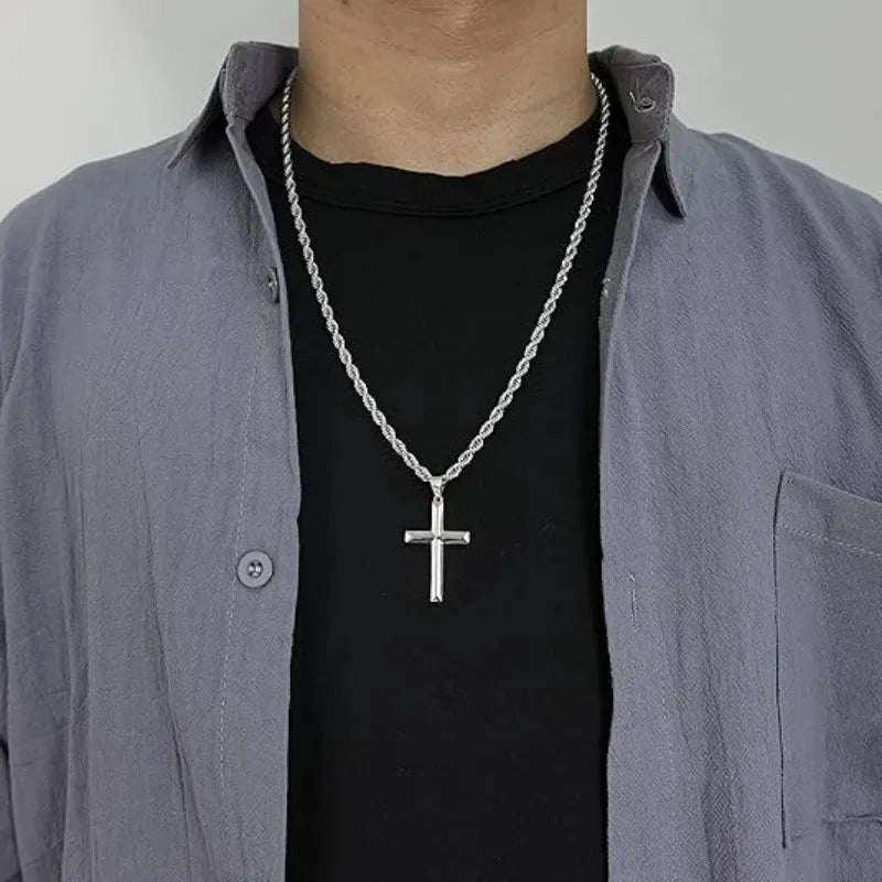 Urban Vintage Cross Chain Pendant
